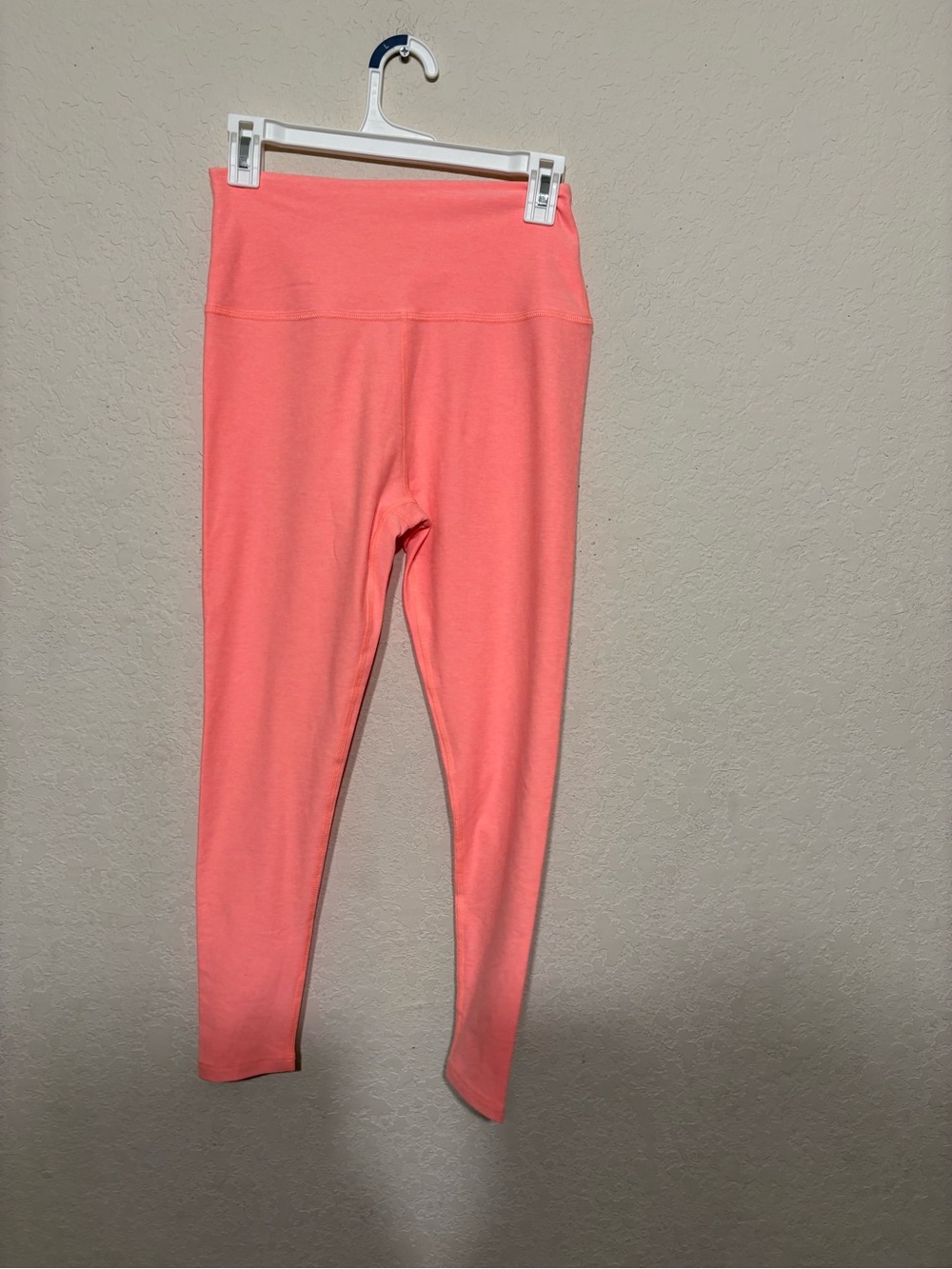 Beyond Yoga High-Waist Coral Leggings